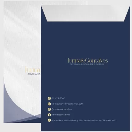 Envelope saco médio