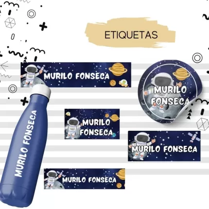 Etiquetas escolares - Kit essencial